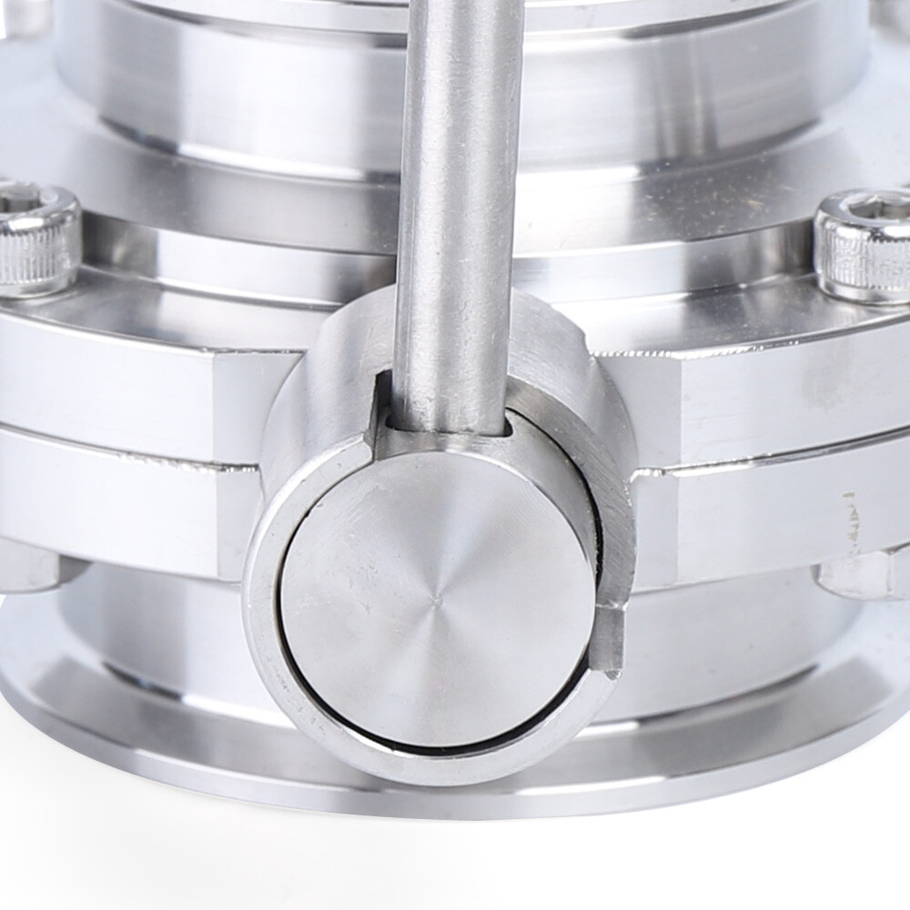 3 Inch Tri Clamp Clover Butterfly Valve Sanitary Butterfly Valve Stainless Steel