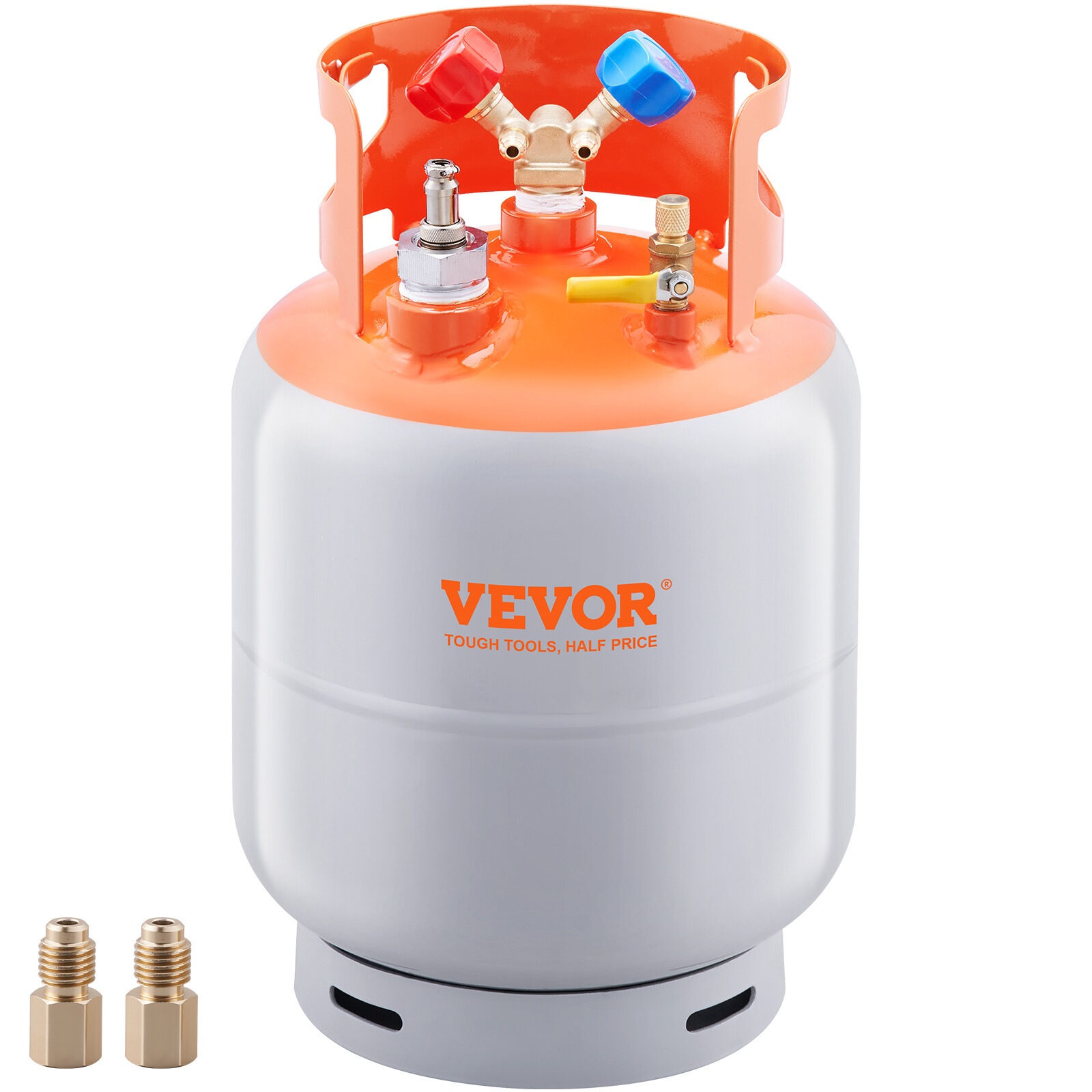 VEVOR Refrigerant Recovery Reclaim 30lb Cylinder Tank with Floating Switch