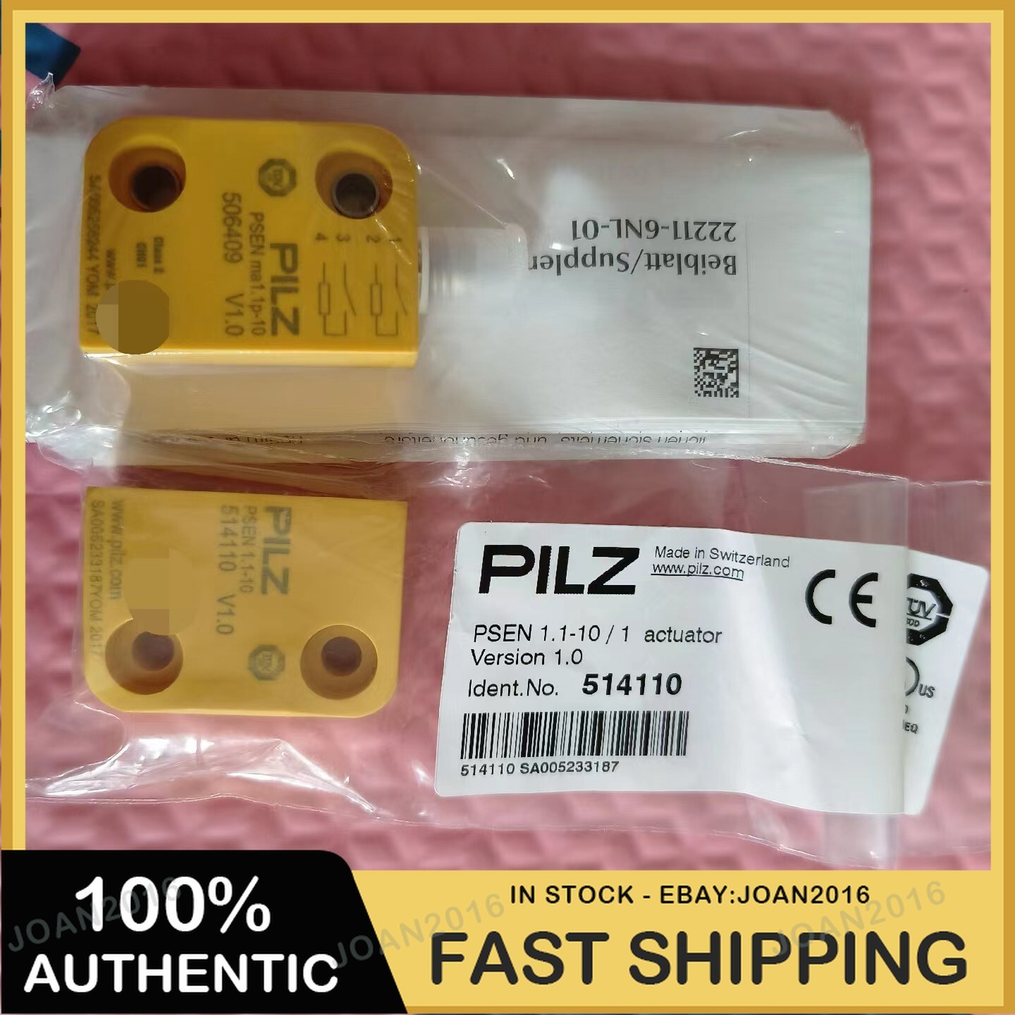 1pcs New PILZ514110 PSEN 1.1-10 / 1 actuator