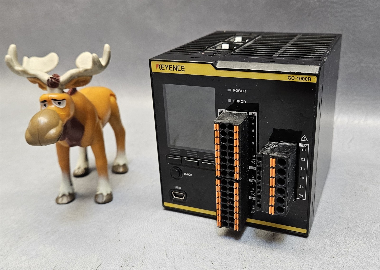 KEYENCE GC-1000R Main Controller Safety Relay Output Type 24VDC