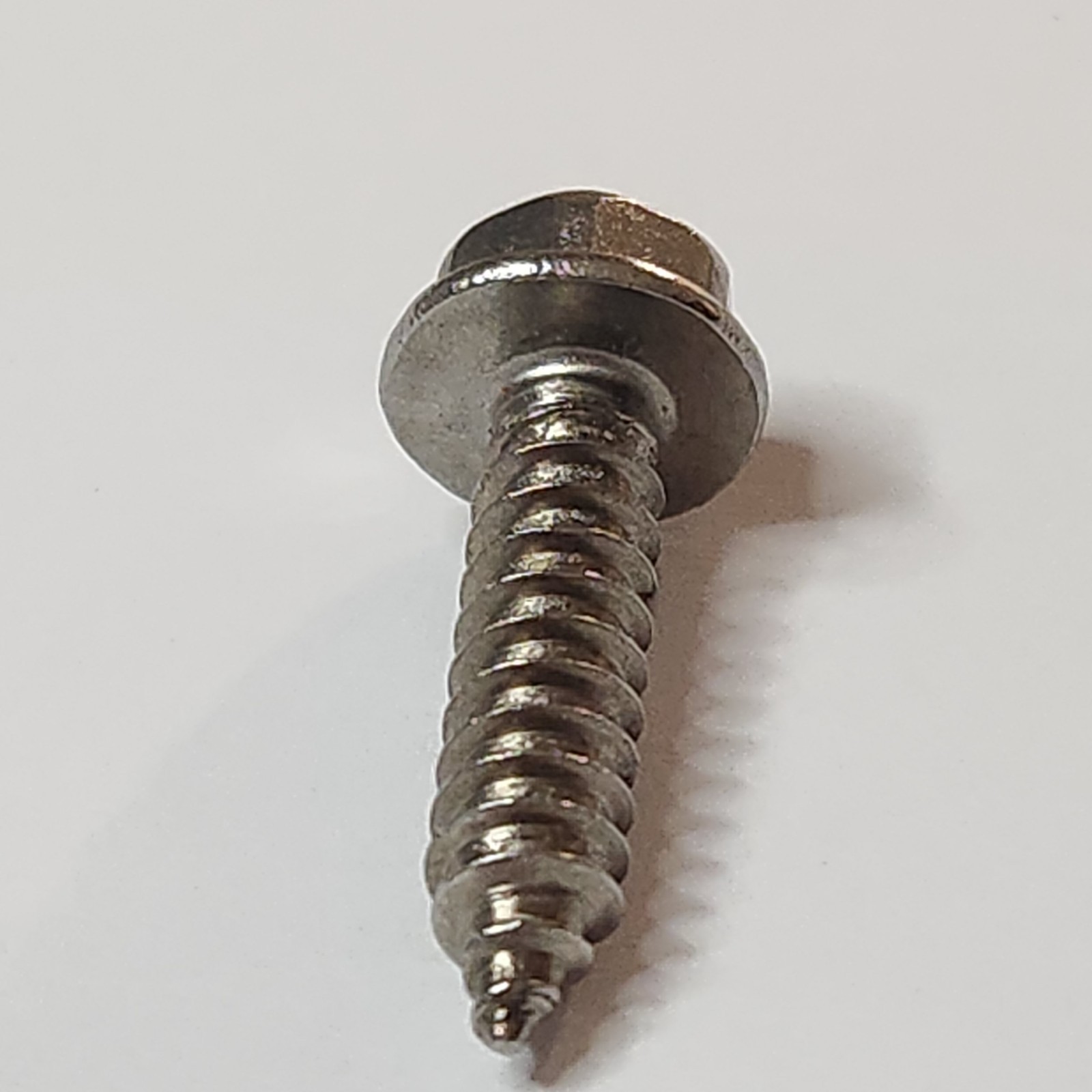 # 14 x 1″ Hex Washer Head Sheet Metal Screws Self Tapping Stainless Steel (50)