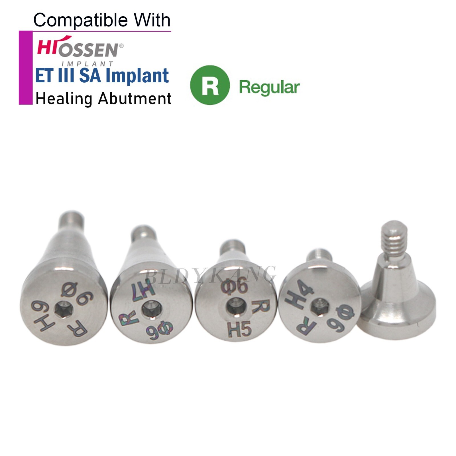 Dental Healing Abutment Mini Regular Platform Fits Osstem Hiossen