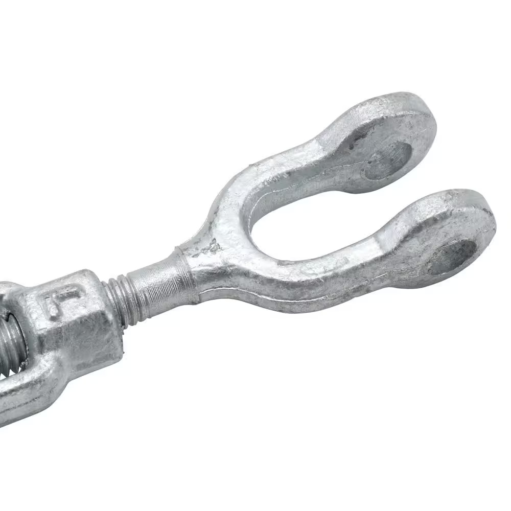 3/8 In. X 11 In. Galvanized Jaw and Jaw Turnbuckle
