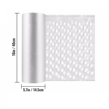 Air Pillow Film Cushion – 984′ x 16″ Small Bubble Roll for Secure Packaging