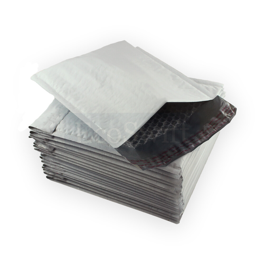 1-9000 #0 6×10 “EcoSwift” Poly Bubble Mailers Padded Envelope Bags 6″ x 10″