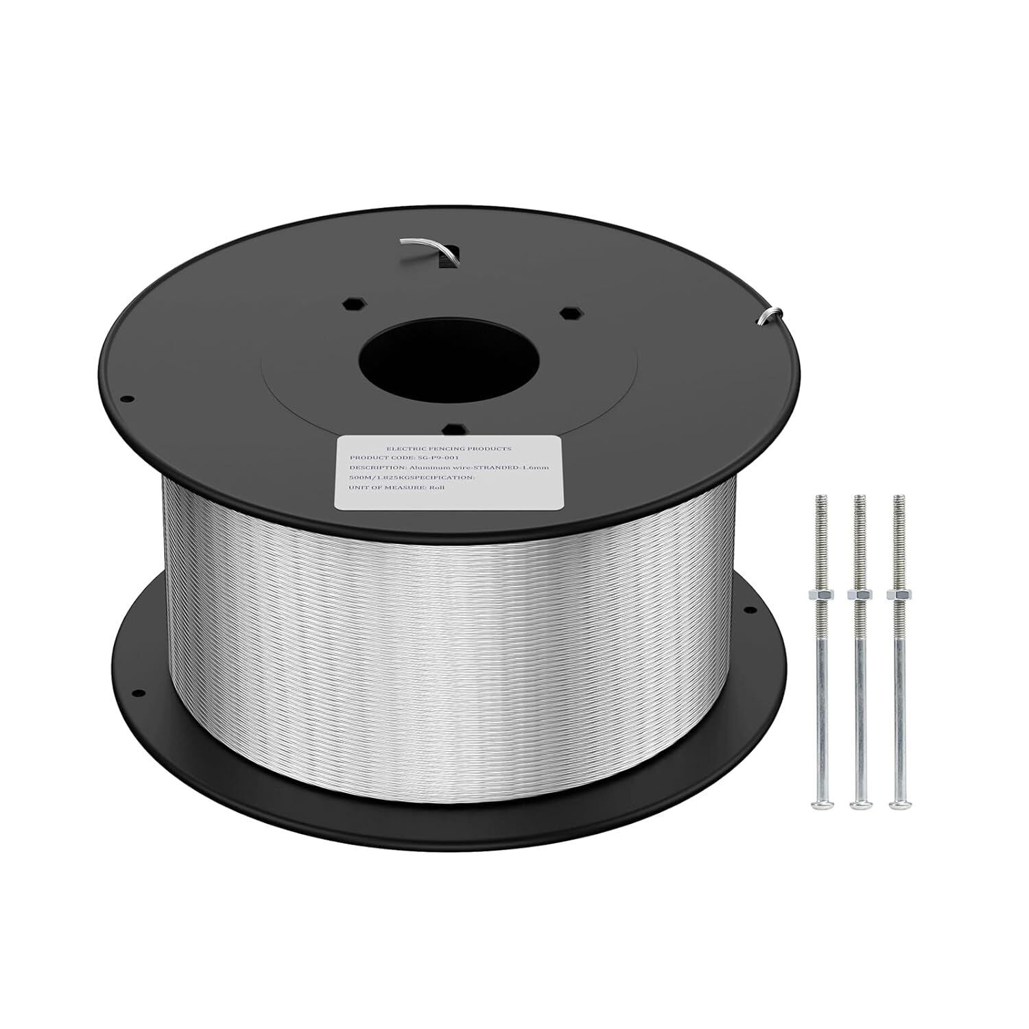 Electric-Powered Fence Wire 3280ft Aluminum Magnesium Alloy Wire 14 Gauge 1.6mm