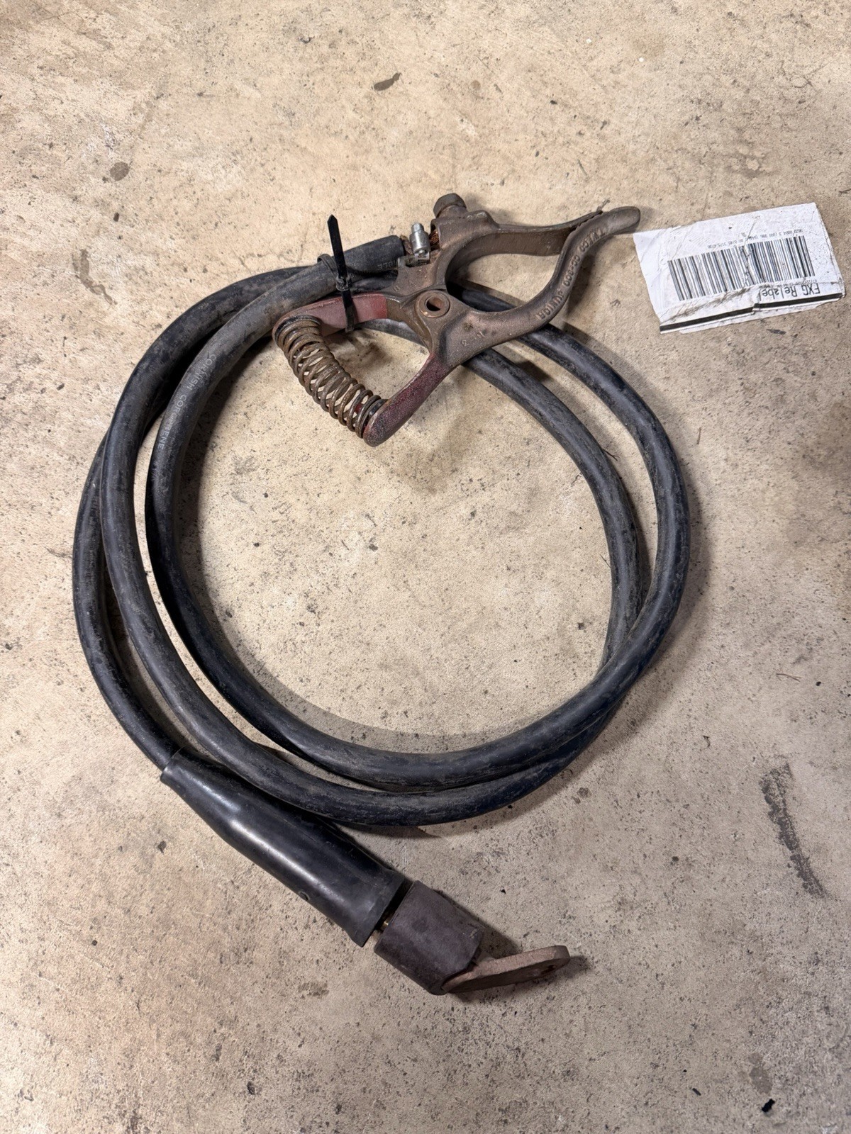 WeldCraft TIG Welding Torch & ground Lead Cable Set