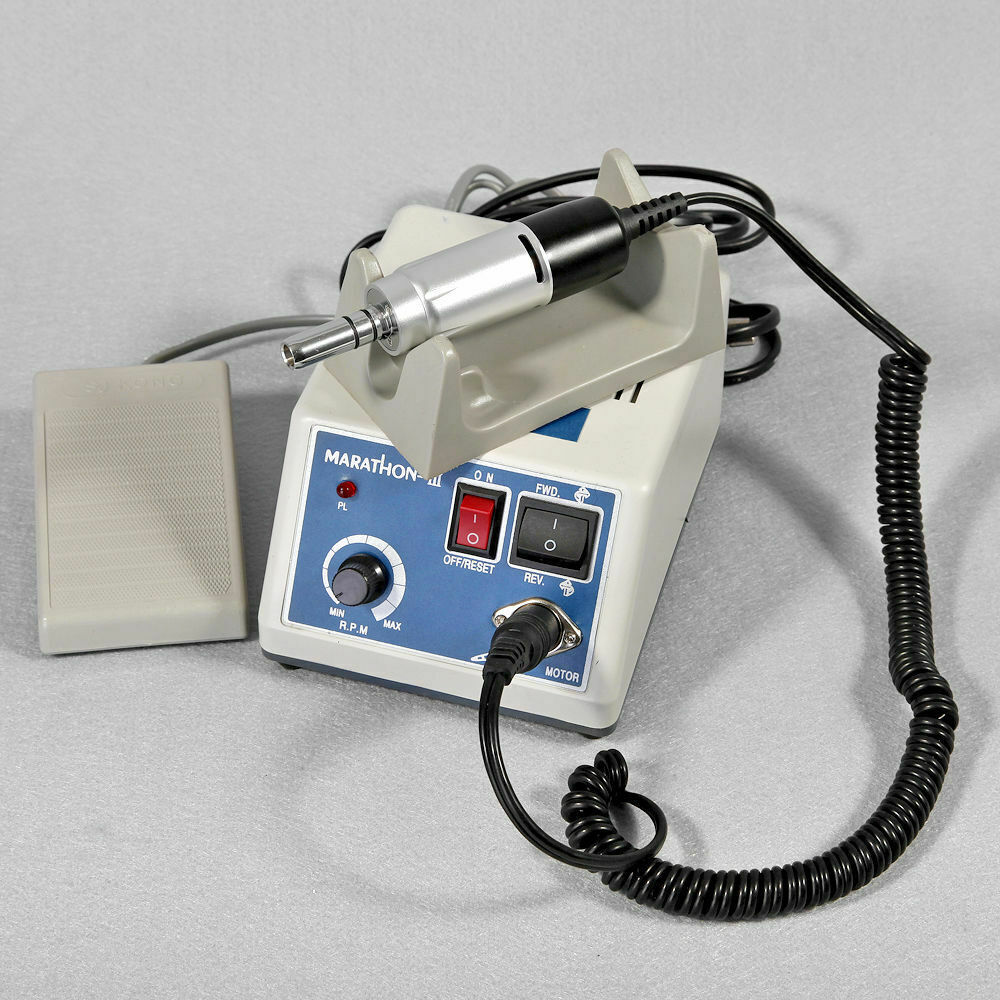 Dental Lab Marathon Electric Micromotor Polishing Unit + 35K rpm Motor Handpiece