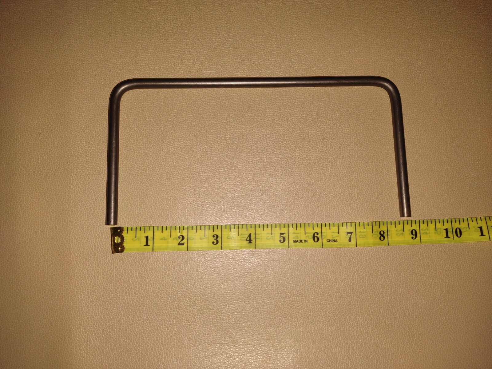 Lot of 10 Weld On 1/4″ Steel Rod Handle 8.750″ x 4.250″ x 1/4″ pits, grills, etc
