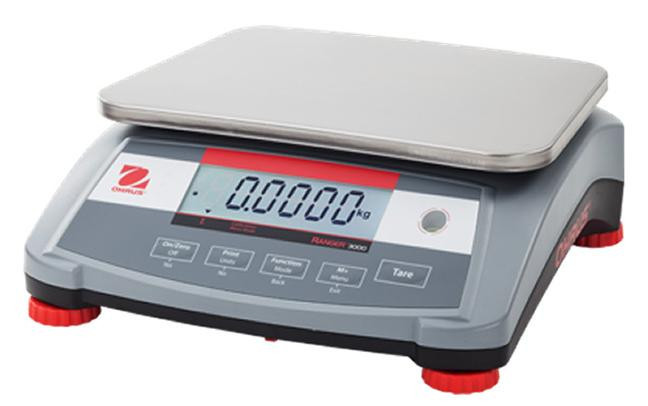 Ohaus Ranger R31P3 Compact Bench Scale 6 x0.0002 lb/3kgX0.1g,NTEP