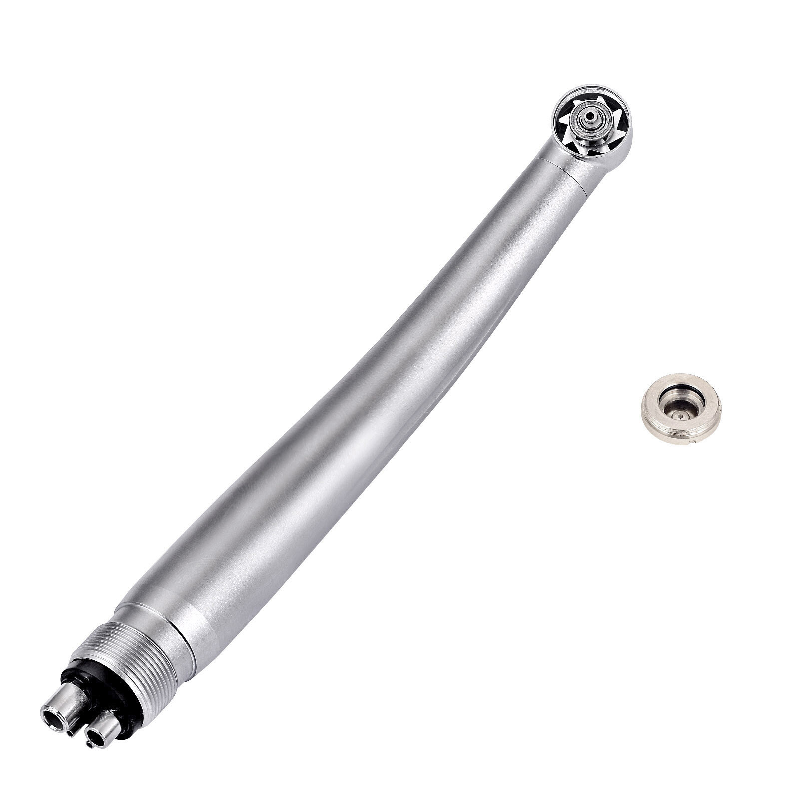 DENTAL HANDPIECE High Speed Hand piece Metal Air Turbine Push Button 4 Holes USA