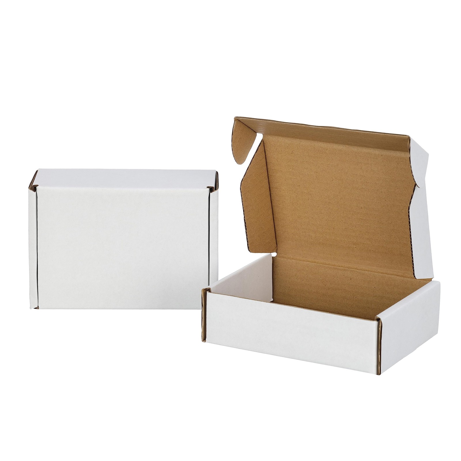 Kraft Corrugated Shipping Mailer Boxes Storage Packaging Carton 7x5x2 50 Pack
