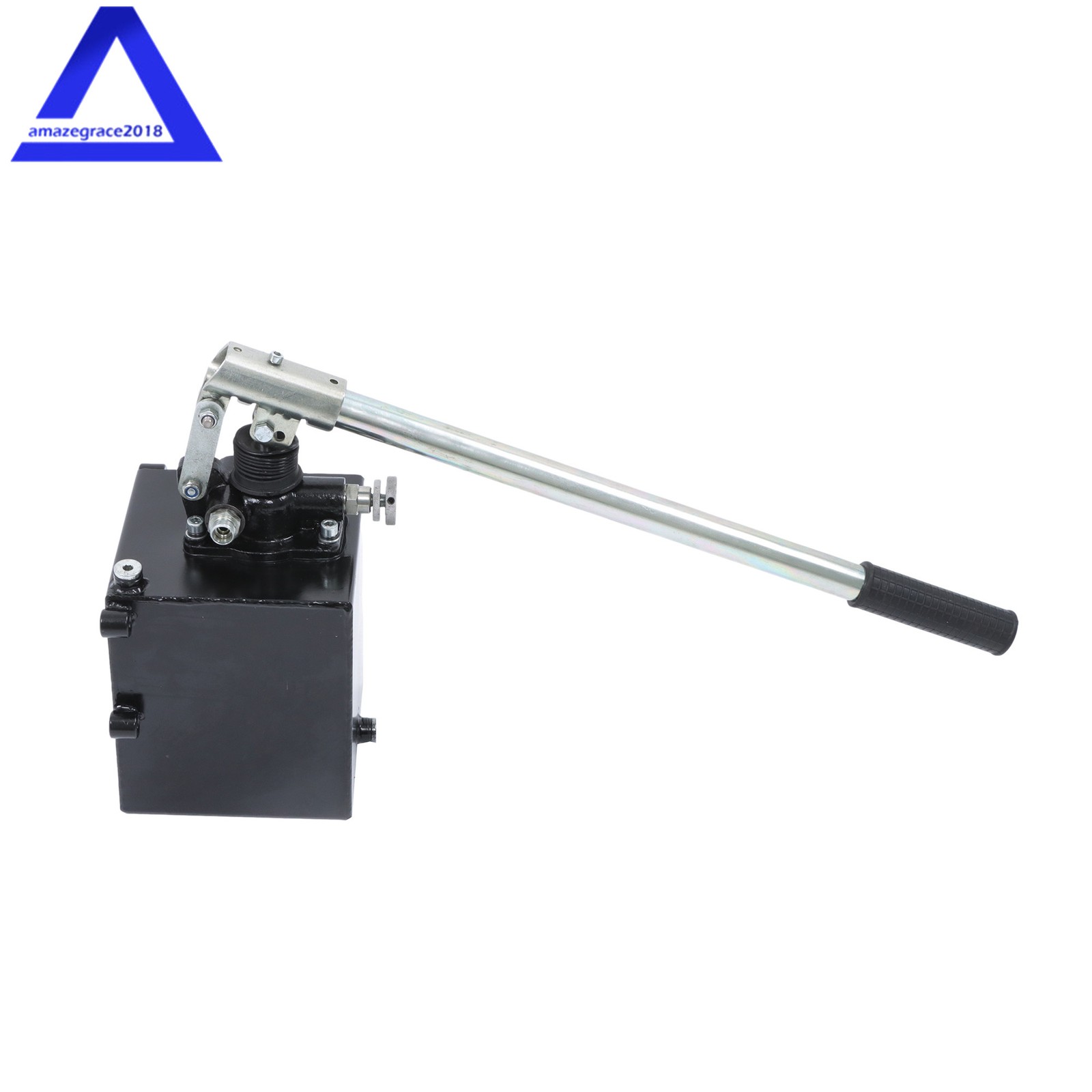 Hydraulic Piston Hand Pump 1.5 Cid 5 Quart With Release Knob For Single-Acting