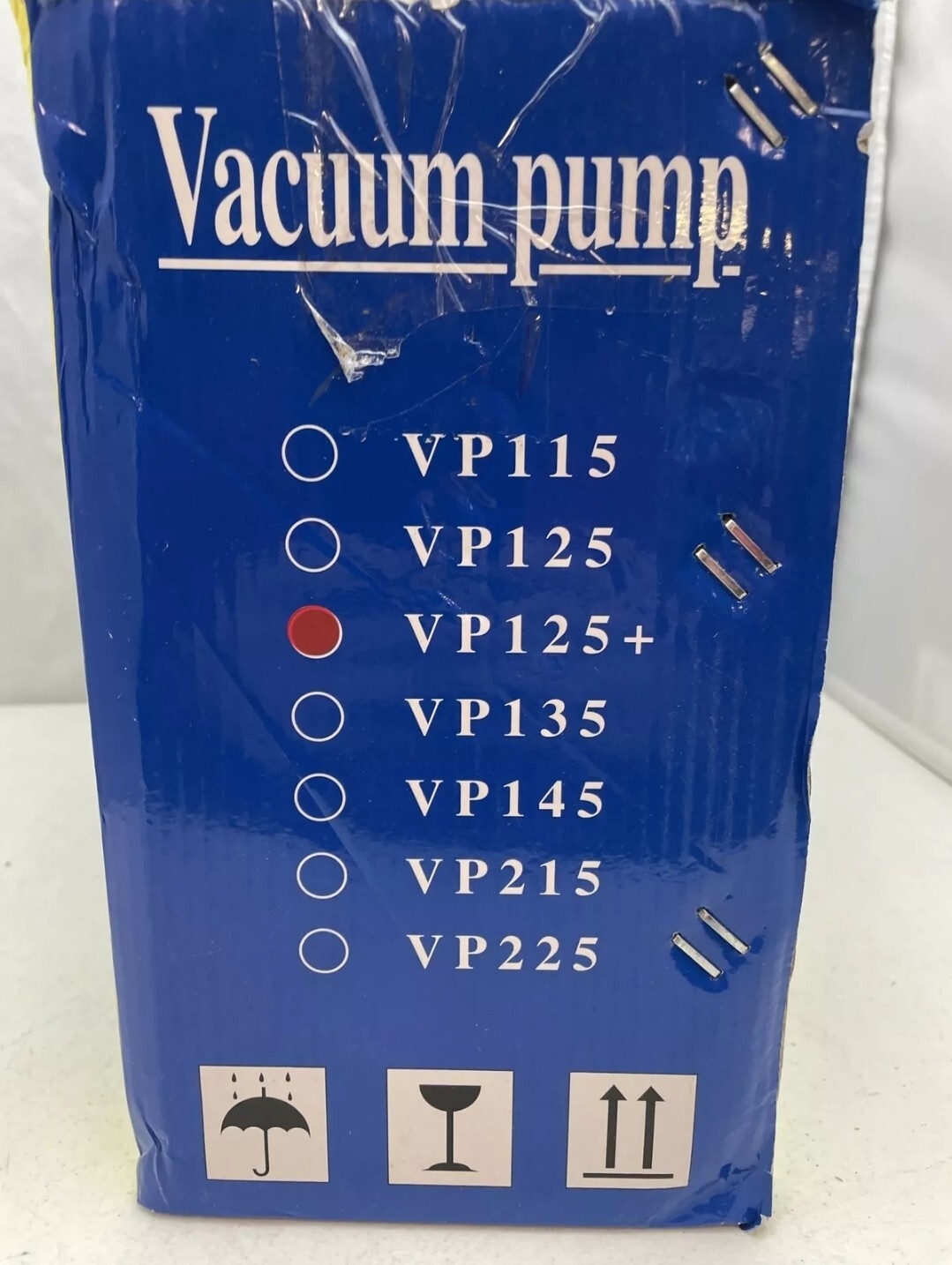 Zeny VP125+ Blue 1/4 HP 3,5CFM Single High Performance Compact Vacuum Pump