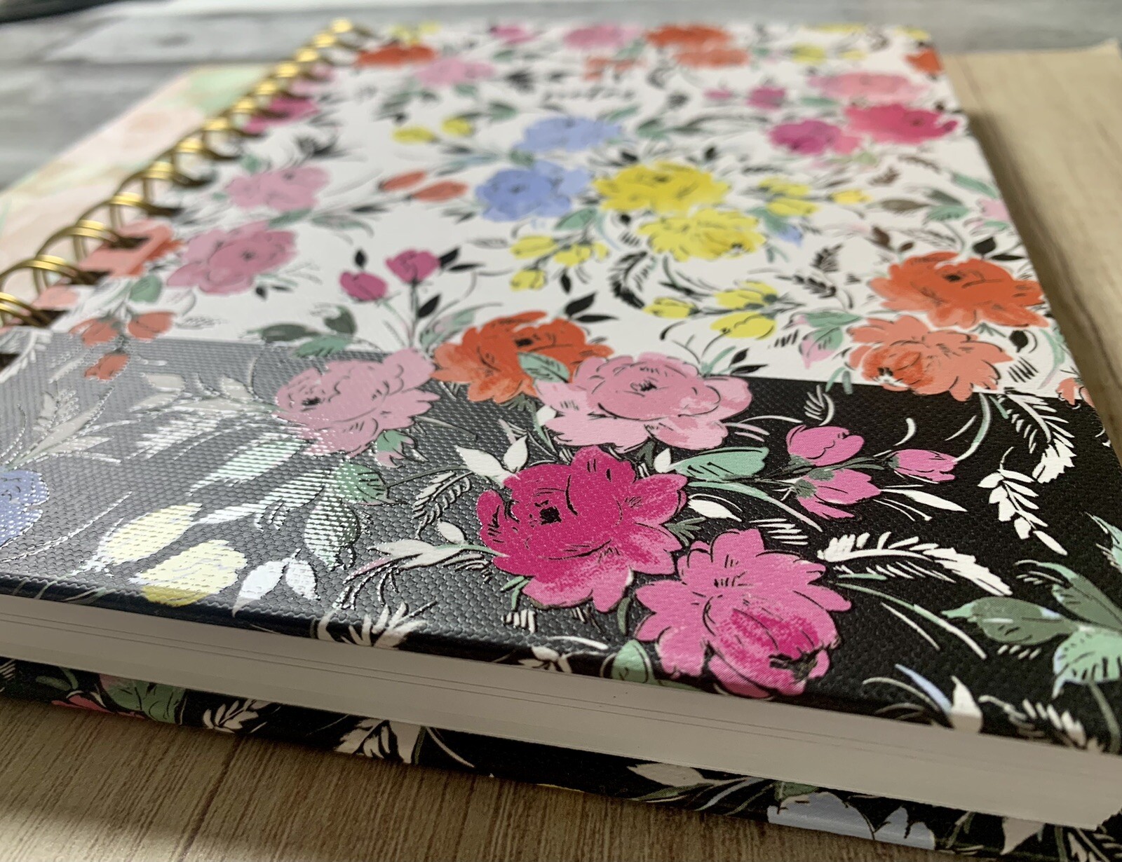 Punch Studio Journal Notebook Diary 250 Lined Pages Hardcover Double Spiral Gift