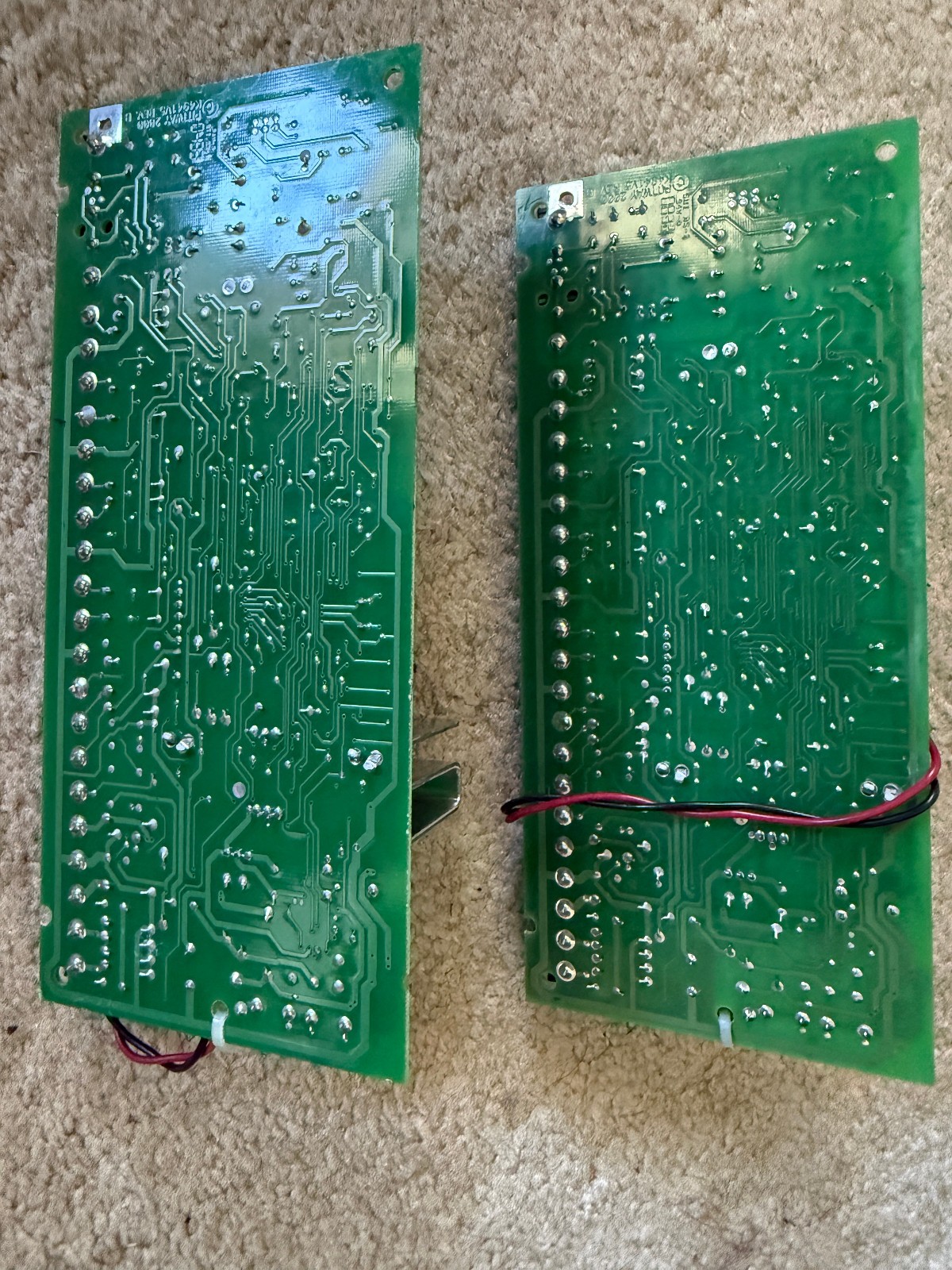 Honeywell Ademco VISTA-20P SIA Security Control Pane Lot of 2 Defaulted v9.18