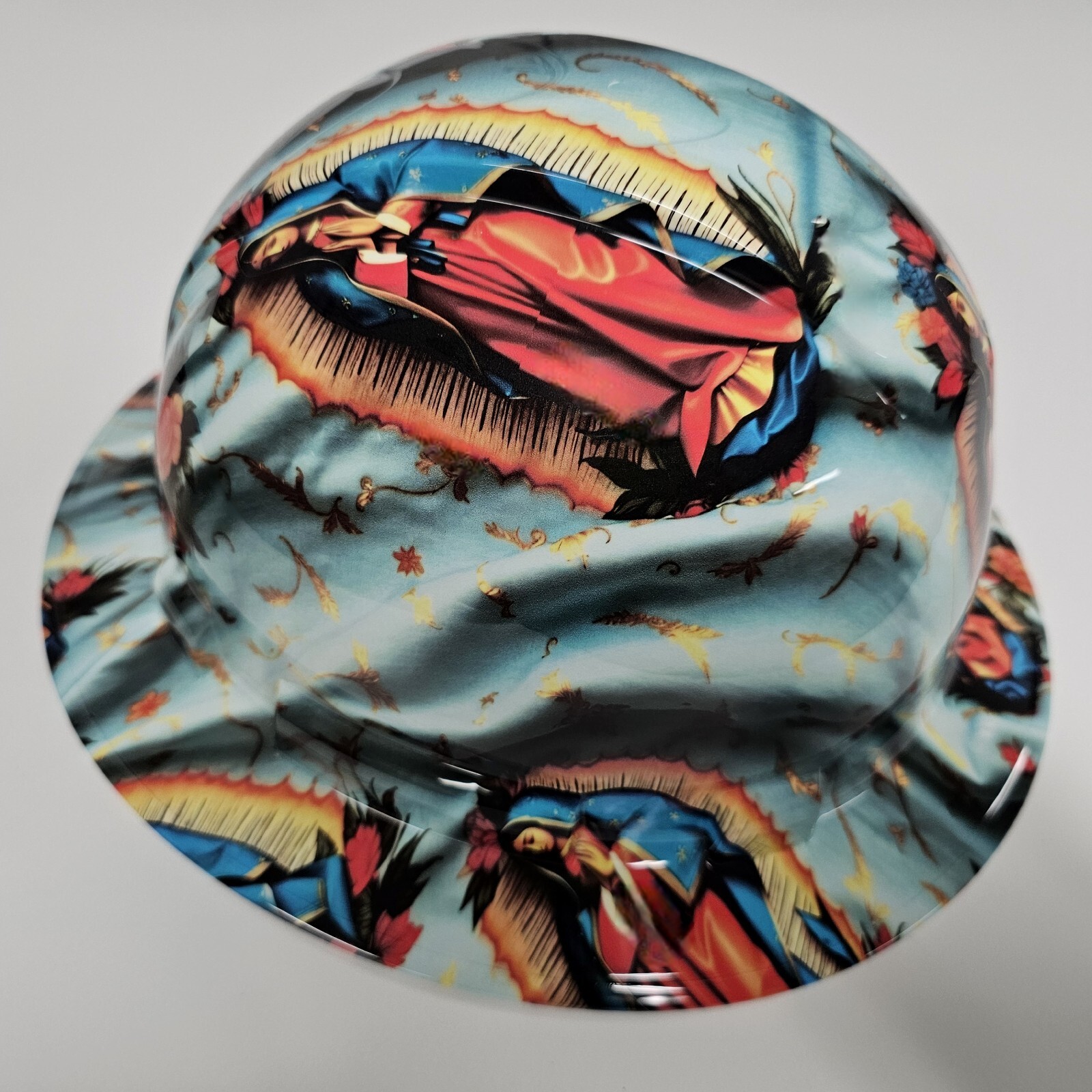 full brim hard hat hydro dipped OUR LADY GUADALUPE NUESTRA SEÑORA GUADALUPE