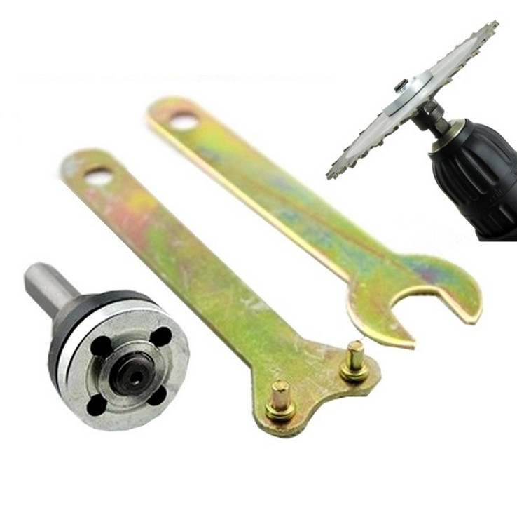 1Set Metal Electric Drill Conversion Angle Grinder Connect Stick Grinder Tool i
