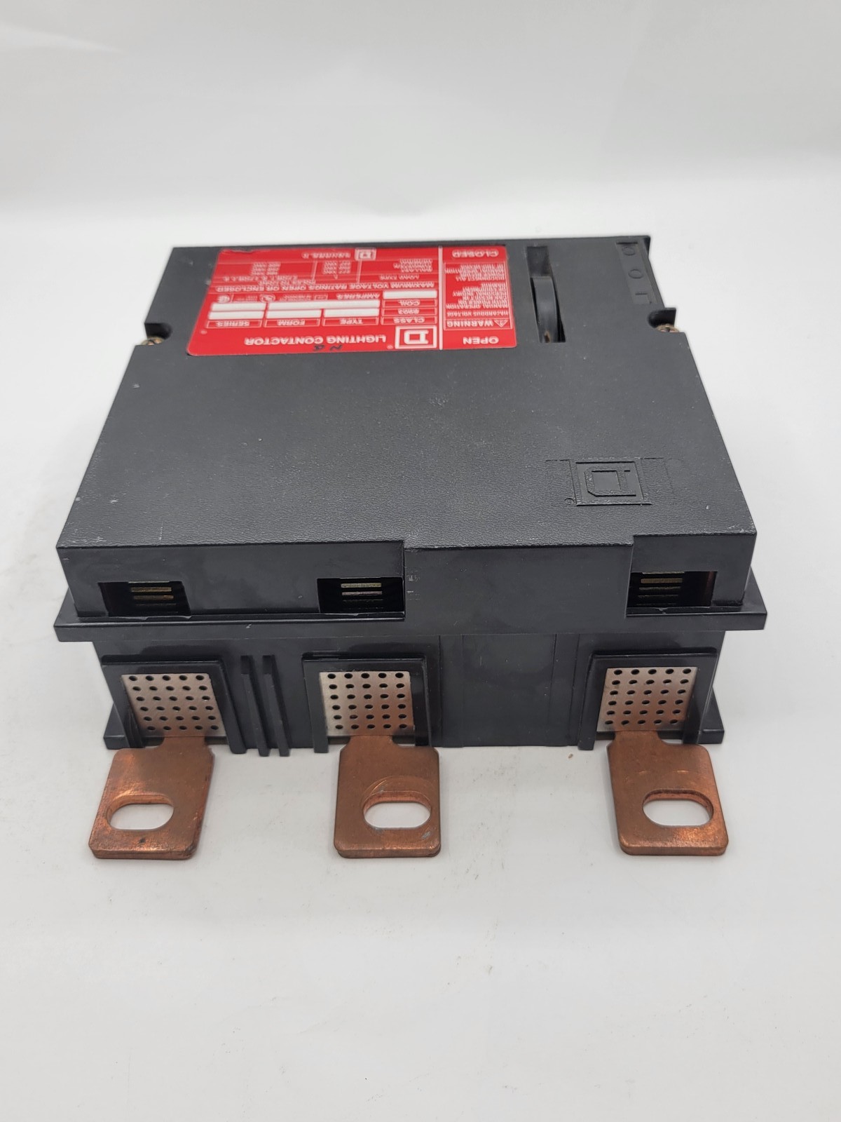 Square D 8903 PBV11B Lighting Contactor 200A 3P 600V 120/208V Coil Series A