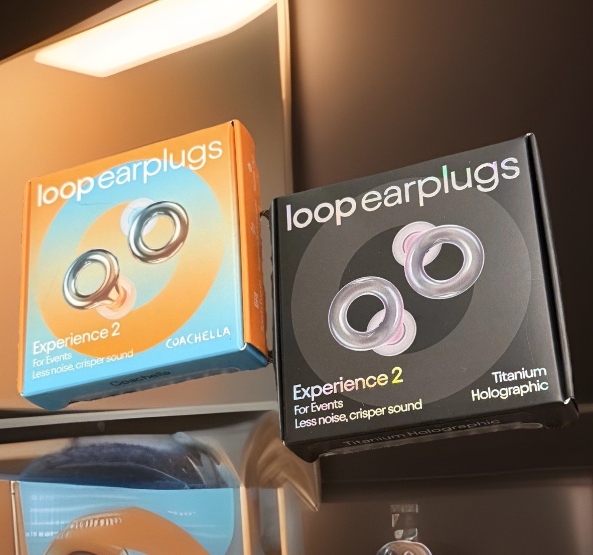 2X Loop Experience 2 Earplugs-Events/Concerts-Holographic & Coachella For Couple