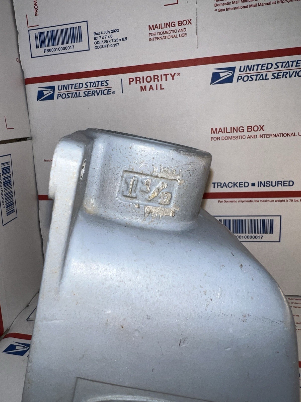 HUBBELL HBL BB602W 60A PIN&SLEEVE 1-1/4” & 1-1/2” RECEPTACLE BOX *USED* ⚡️💥🔥
