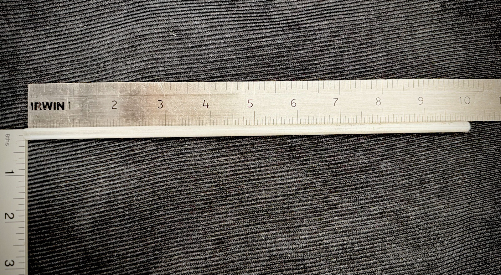 10 pcs. ALUMINUM Round Rod 6061 T6511 1/4″ Diameter x 10″ Long