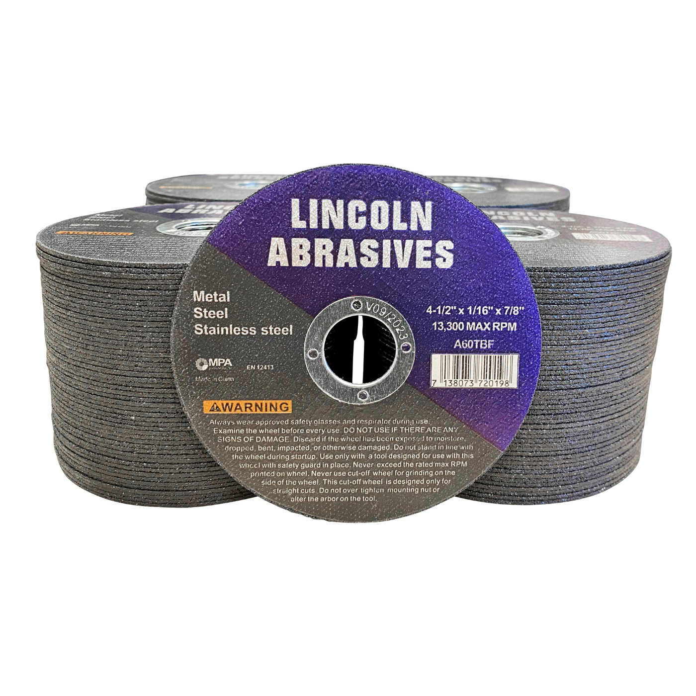 200 Pc 4-1/2″ x 1/16″ x 7/8″ Metal Cut off Wheels Cutting Discs Stainless Steel