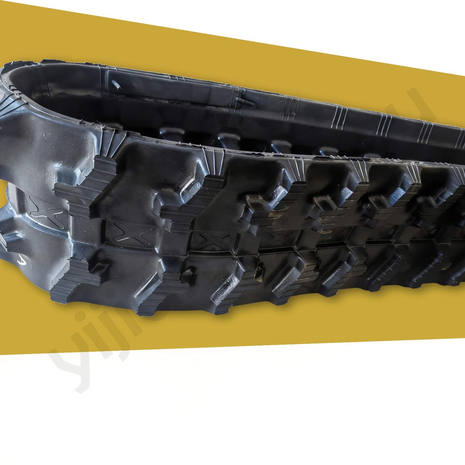 180*72*37 Size Two Pcs Rubber Track for Mini Mini Excavator