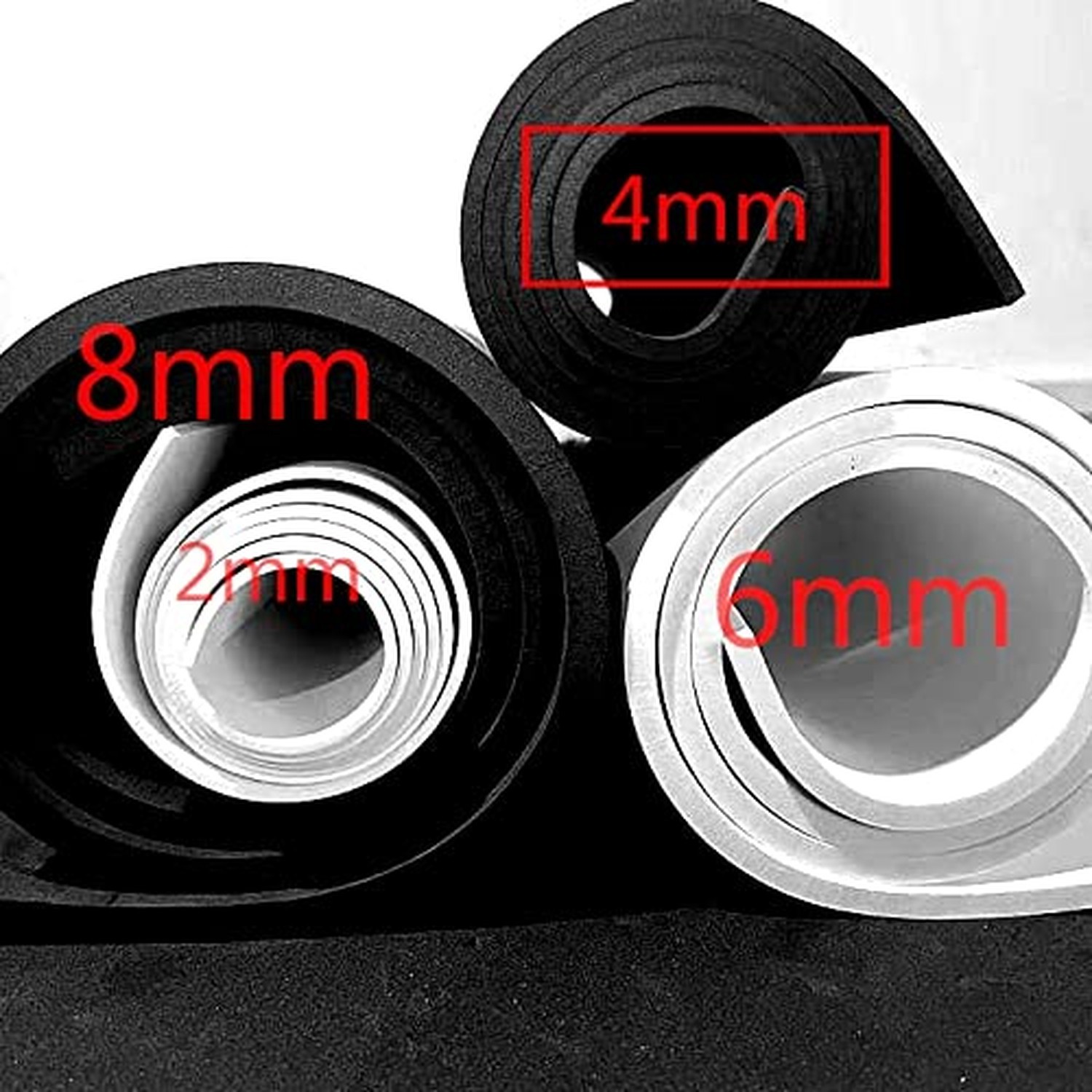 Labzhang Black EVA Foam Cosplay, 1 piece of 2mm Craft Foam,Cosplay Foam, 14″ …