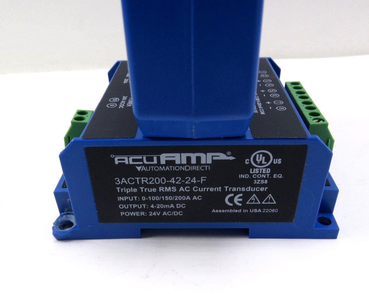 Automation Direct 3ACTR200-42-24-F AcuAMP AC Current Transducer
