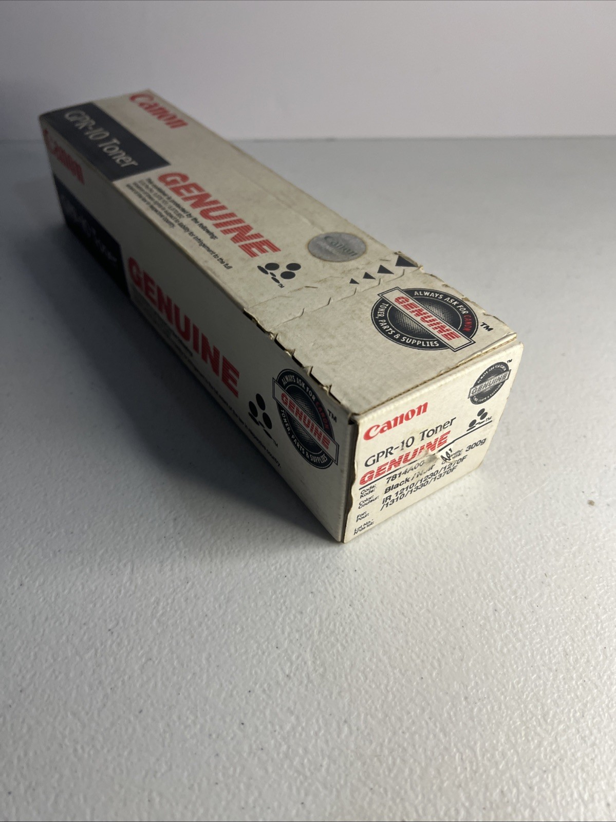 Genuine Canon 7814A003 (GPR-10) Black Toner Cartridge