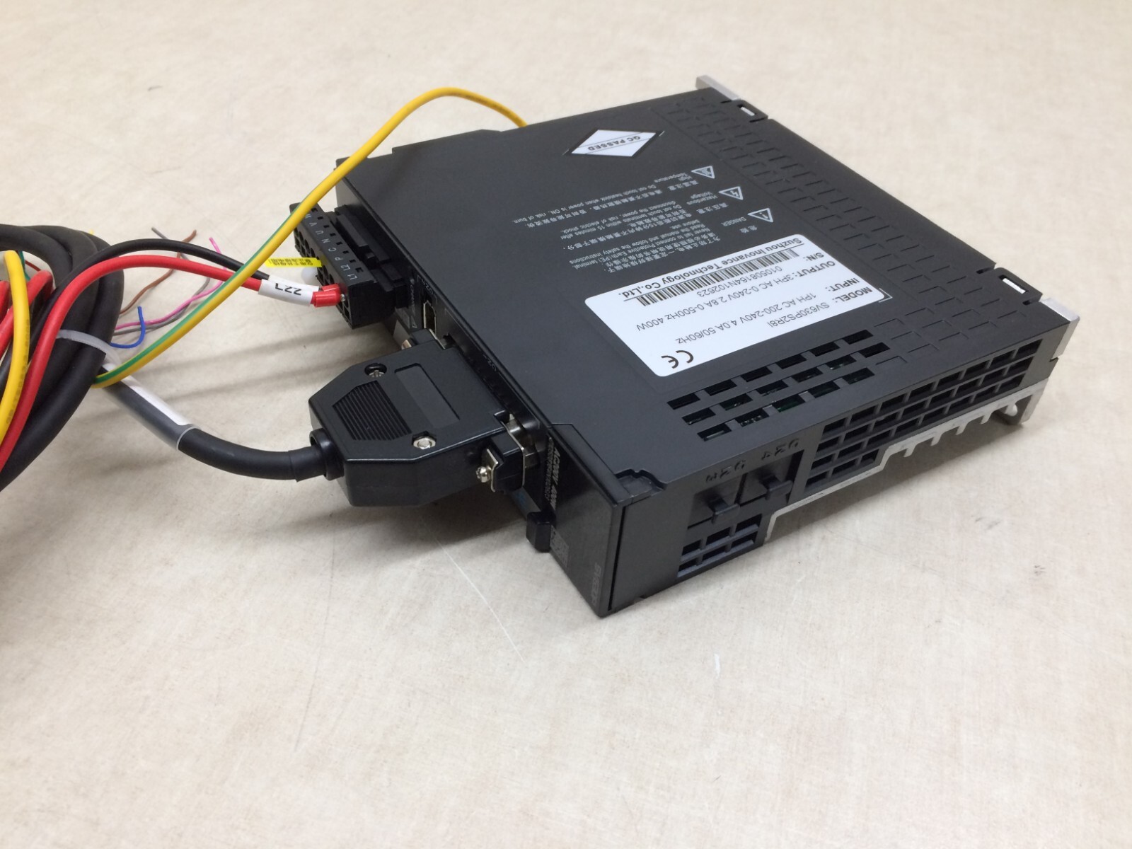 Inovance MS1H1-40B30CB AC Servo Motor w/ Stonker STF60-10 Gear Reducer