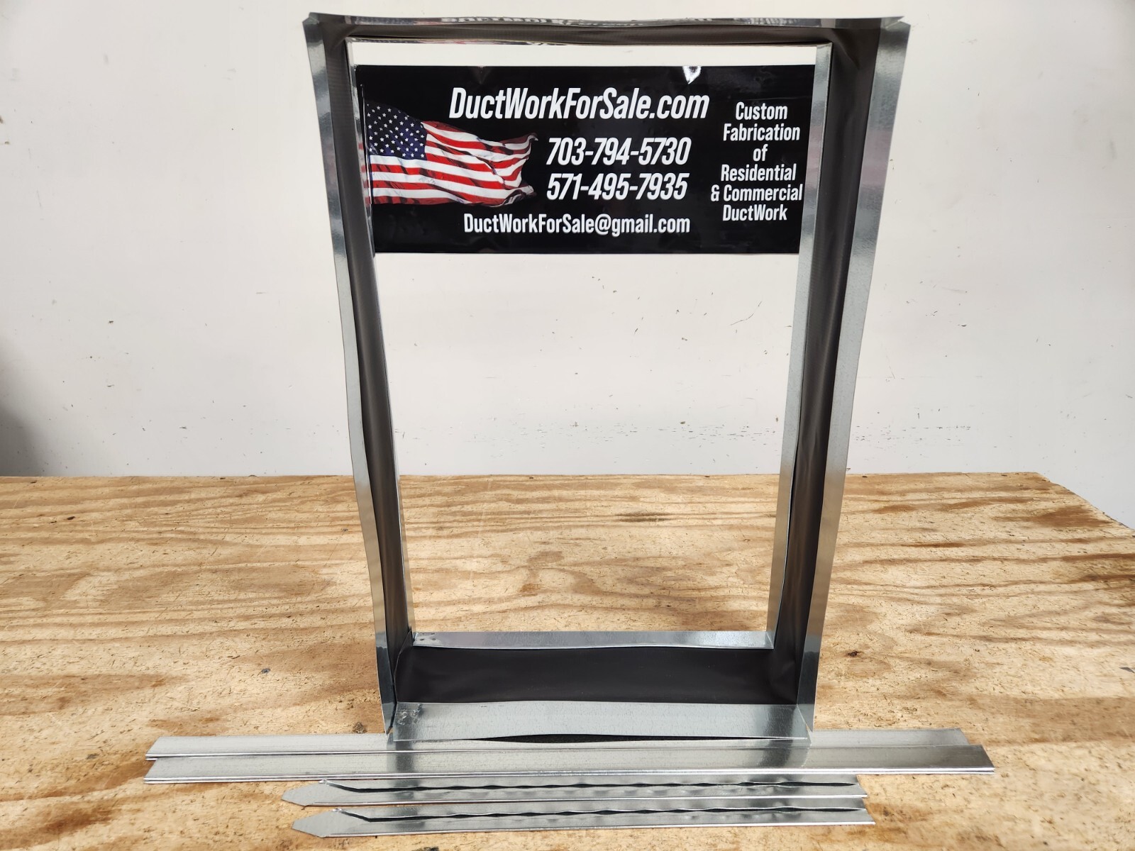 24.5 X 21″ CARLISLE FLEXIBLE DUCT CONNECTOR CANVAS DUCTWORK CONNECTOR