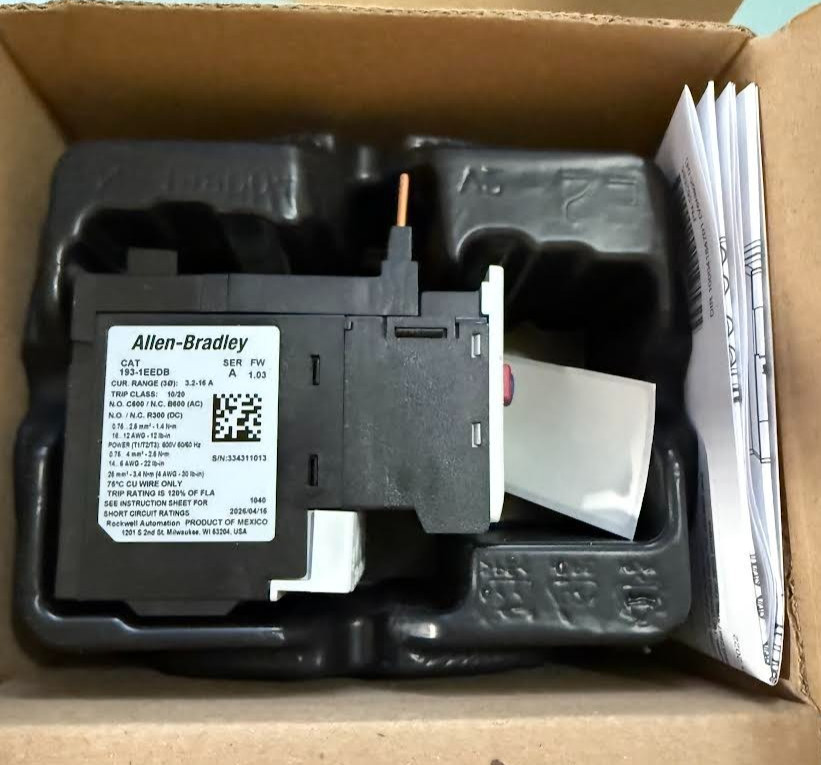 Allen-Bradley 193-1EEDB E100 Electronic Overload Relay 3.2-16A (NEW IN BOX)