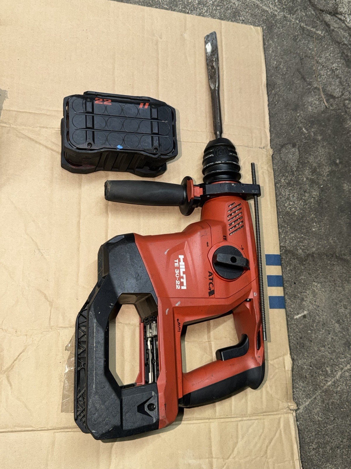 HILTI TE 30-22 NURON ATC & AVR Cordless Rotary Hammer Drill/B 22-255 Li-ion BATT
