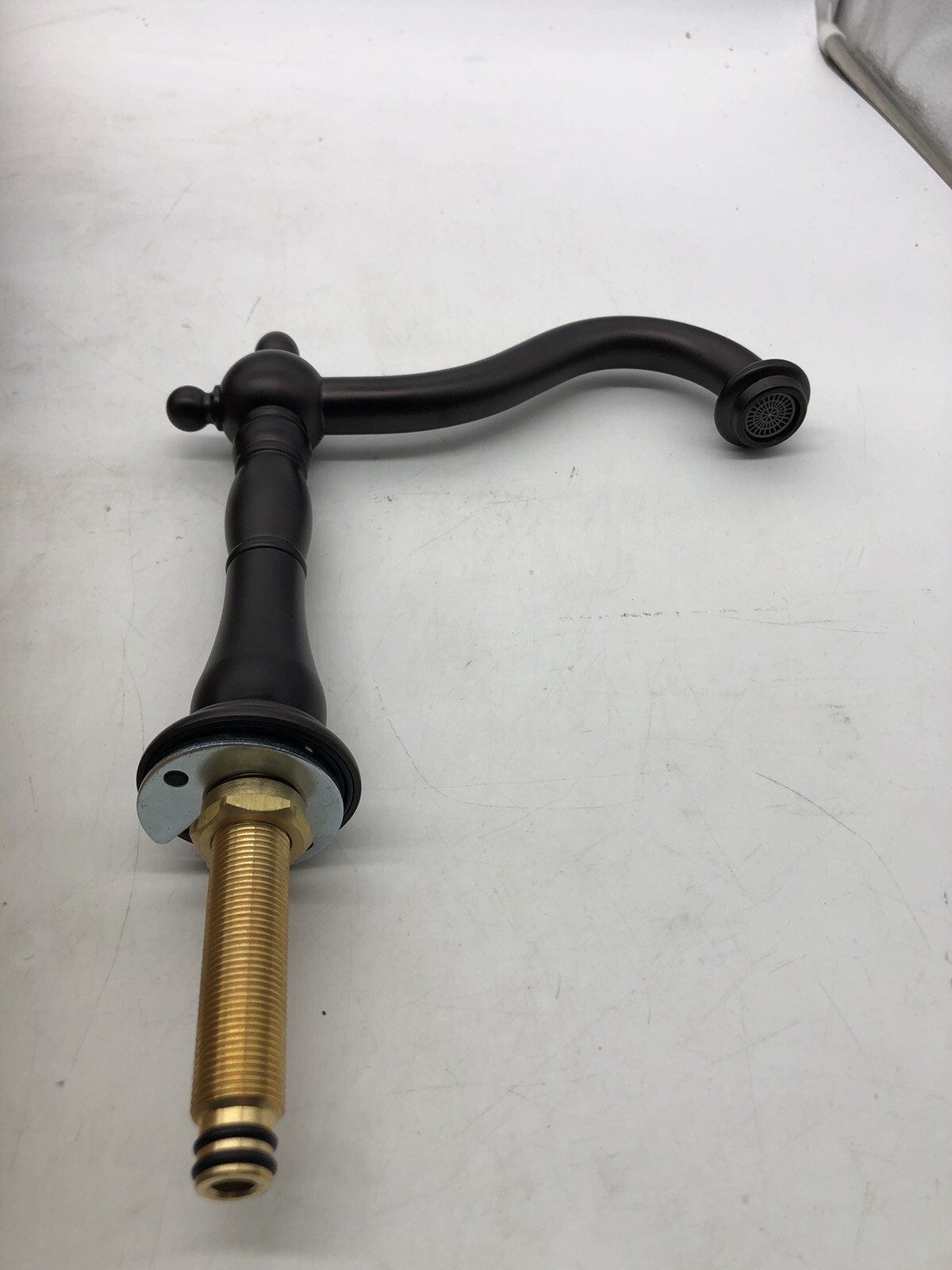 Kingston Brass KB1975PL Heritage Widespread Lavatory Faucet with Porcelain Lever