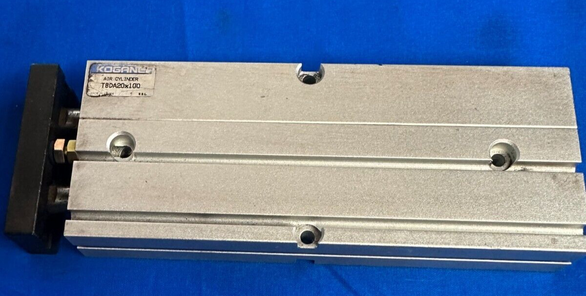 KOGANEI AIR CYLINDER TBDA20X100 TWIN ROD 20MM BORE 100MM STROKE