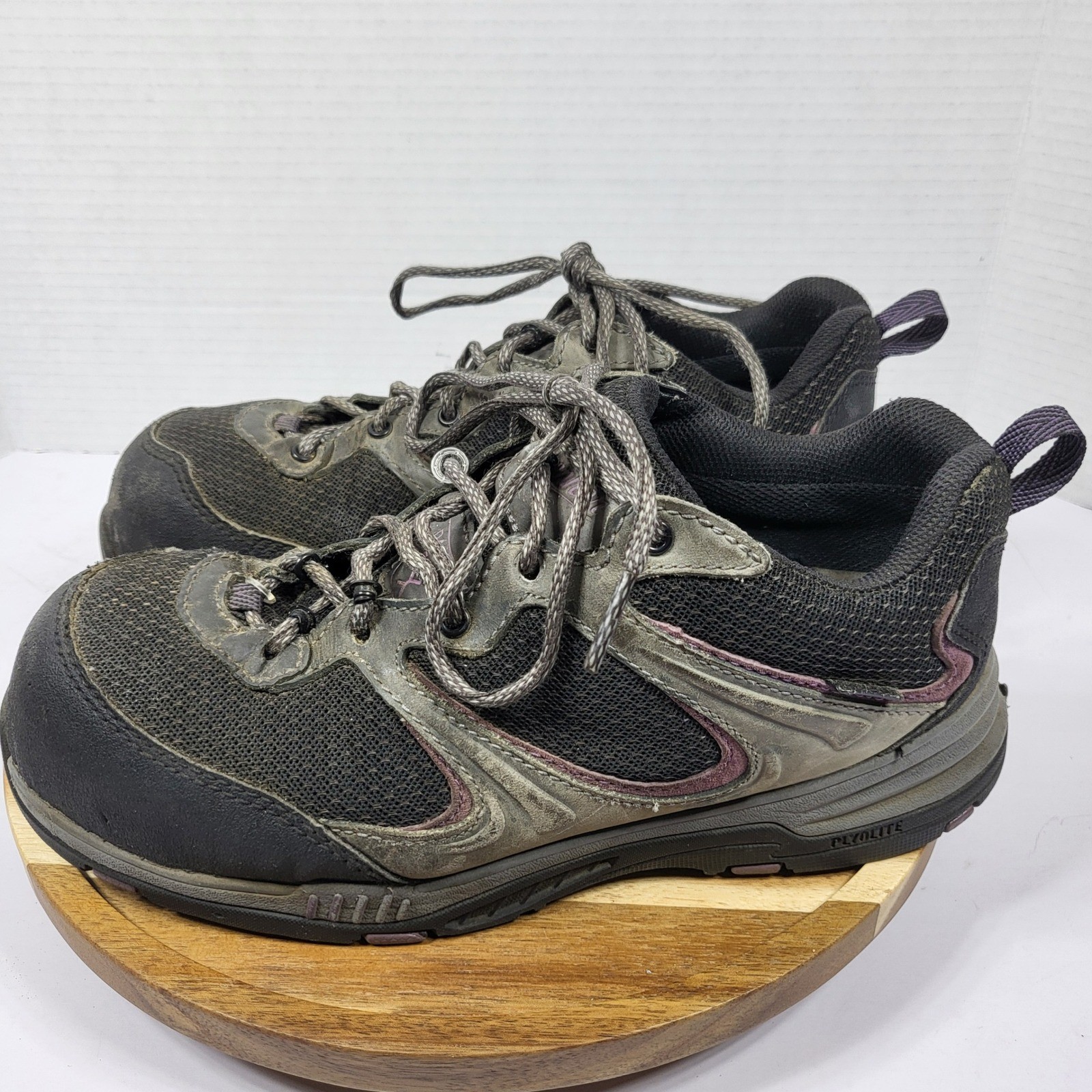 Danner Women’s Springfield Low Gray ESD Composite Toe Shoes 12212 Size 8 Read*