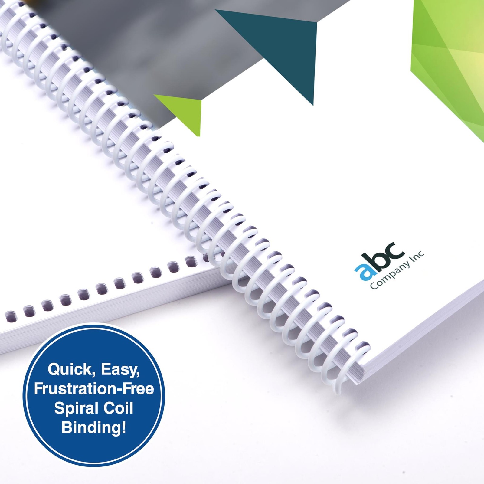 PrintWorks Professional Pre-Punched Spiral Binding Paper – 44-Hole (4:1 Pitch Ho
