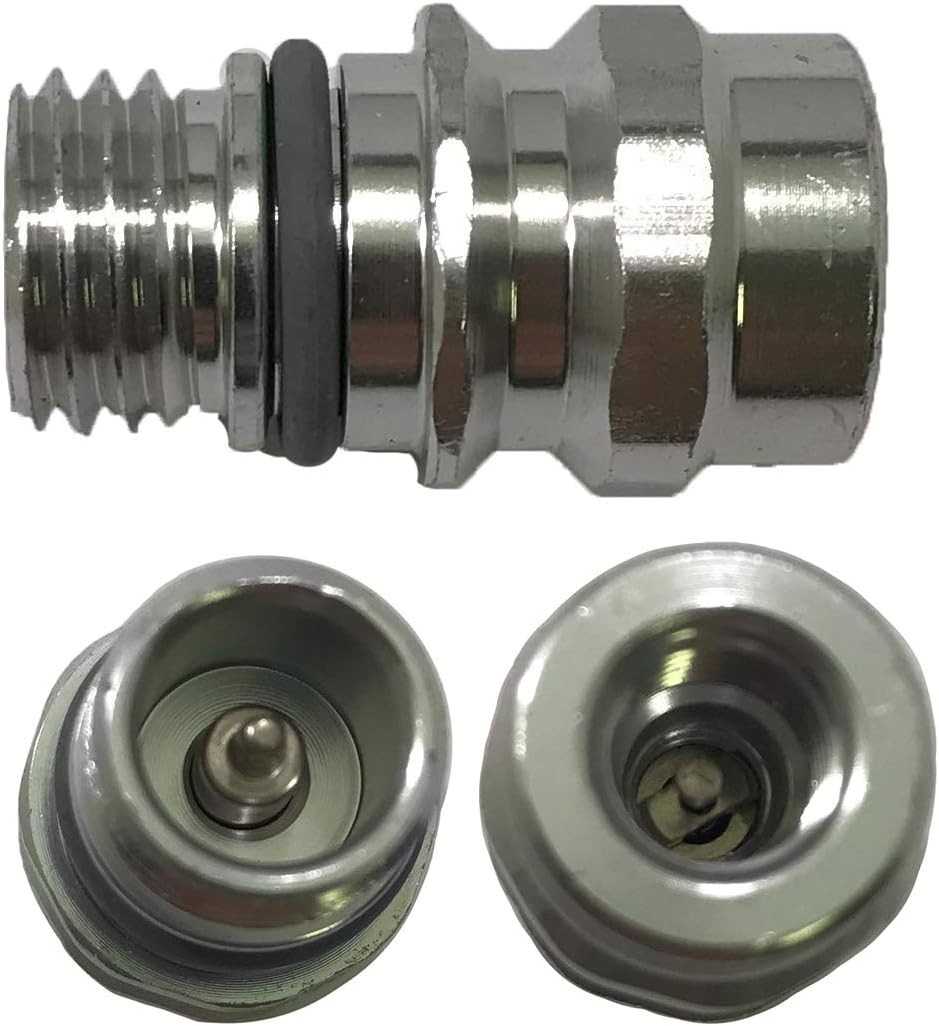 OE Style High Side Port Adapter R-134a A/C Service Schrader Valve Size: 1 Pack