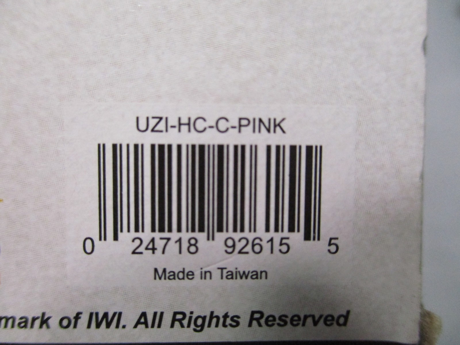 UZI Pink Plated Steel Handcuffs Double Lock with Two Keys New