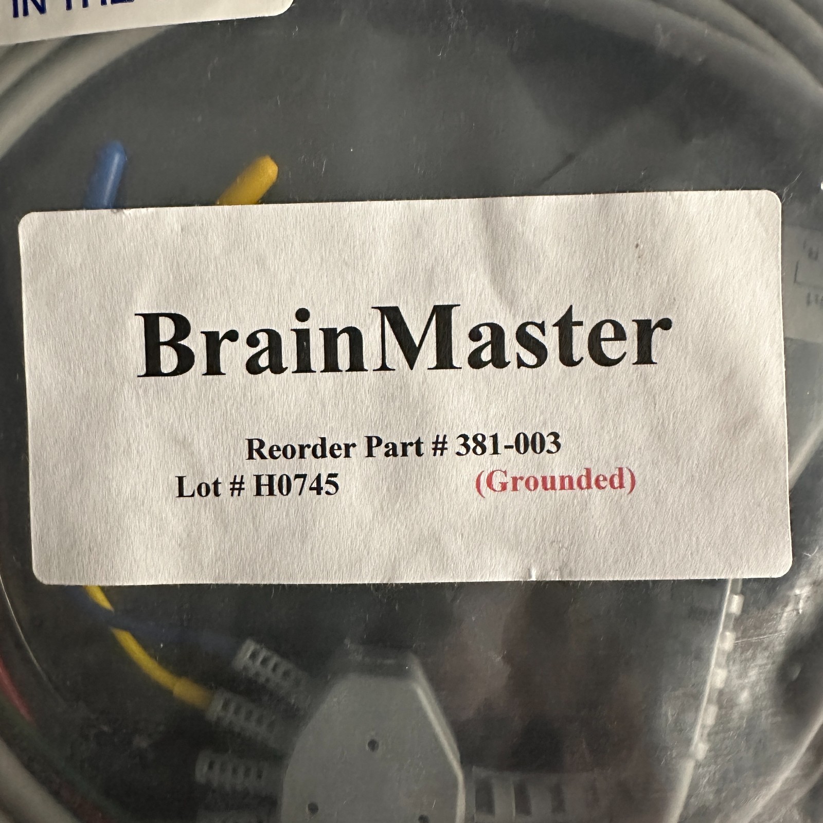 Brainmaster Technologies 381-003 Atlantis/Discovery 2 Channel Cable (EEG) 120″