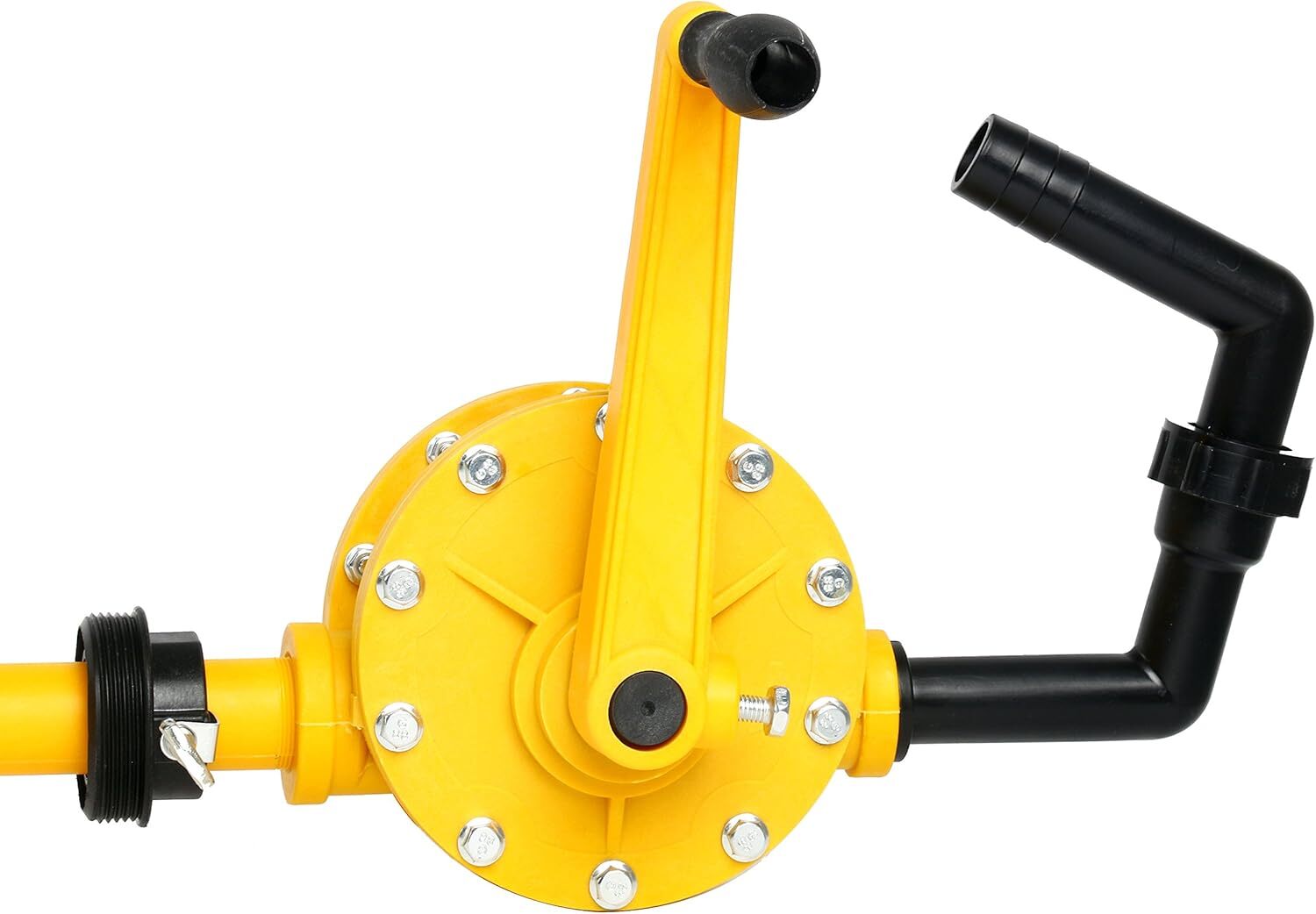 Rotary Barrel Pump Manual Pump Oil Fuel Transfer Pump for 5 to 55 Gallon Barrels