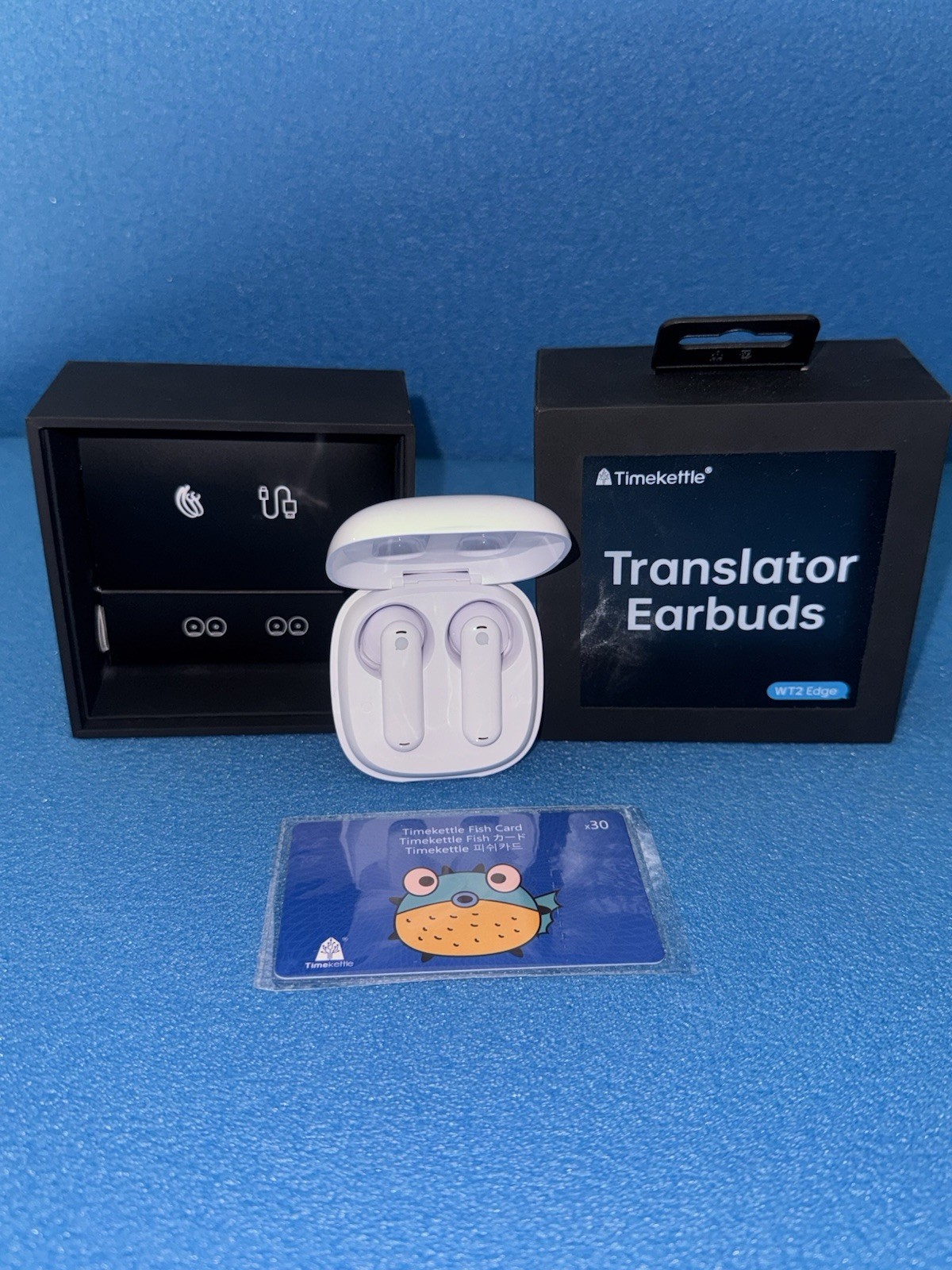 Timekettle WT2 Edge Offline Translation Real-Time Translator Earbuds