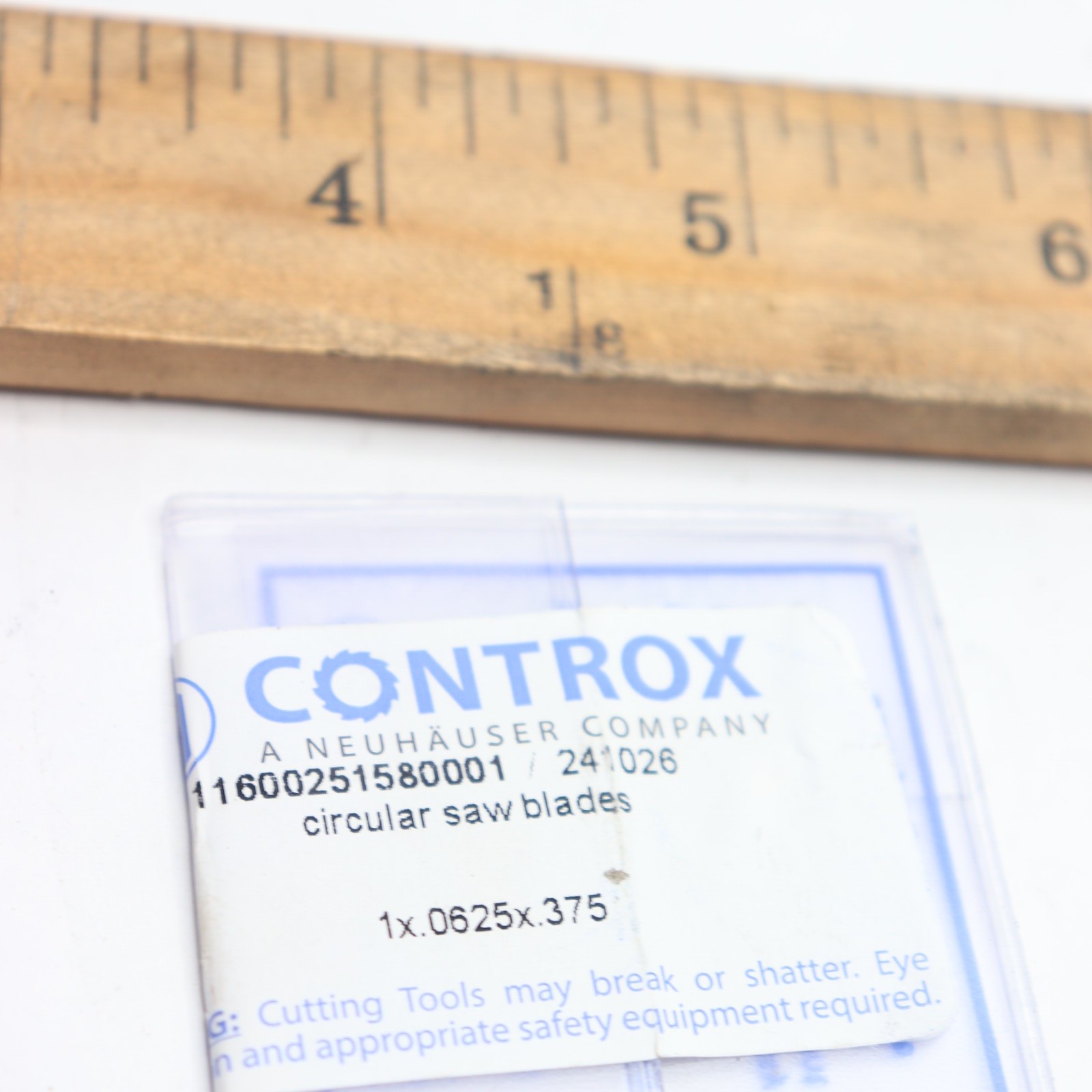 Controx Slitting & Slotting Saw 40 Teeth Cobalt 1″ x 1/16â³ Thick