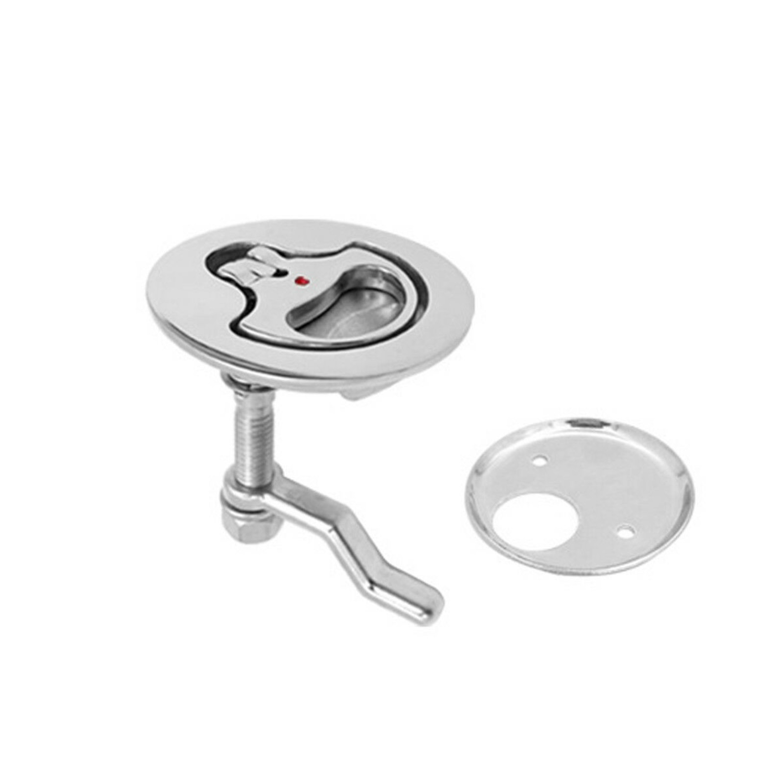 316 Stainless Flush Pull Latch Marine Boat Hatch Handle Caravan Floor Lock