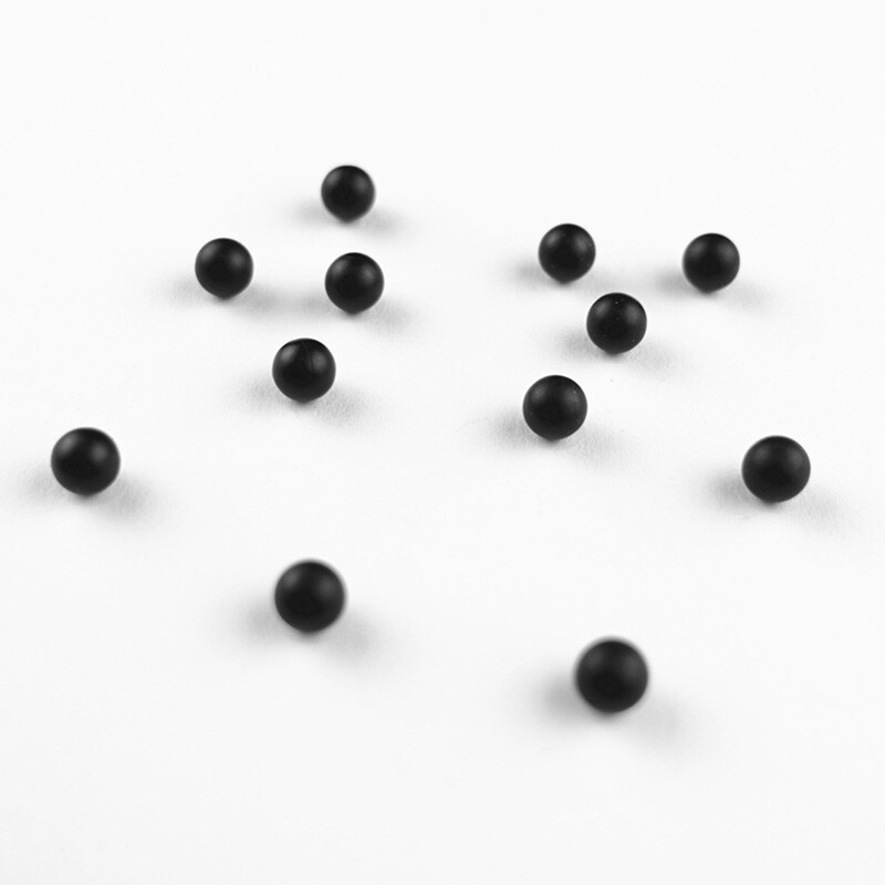 Nitrile Rubber Solid Ball Balck Rubber Soft Ball NBR Oil Resistant Fuel Petrol