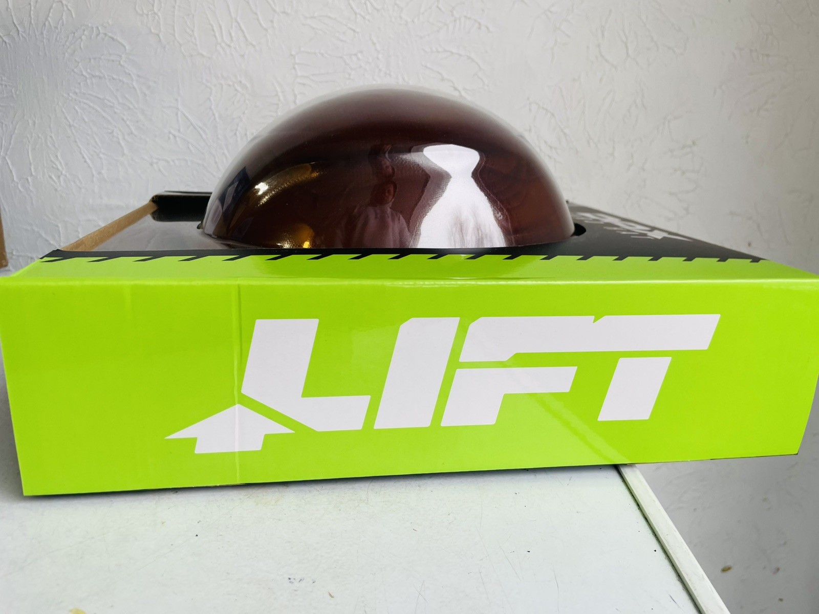 LIFT Safety DAX Fiber Reinforced Resin Full Brim Hard Hat w/ Ratchet Suspension