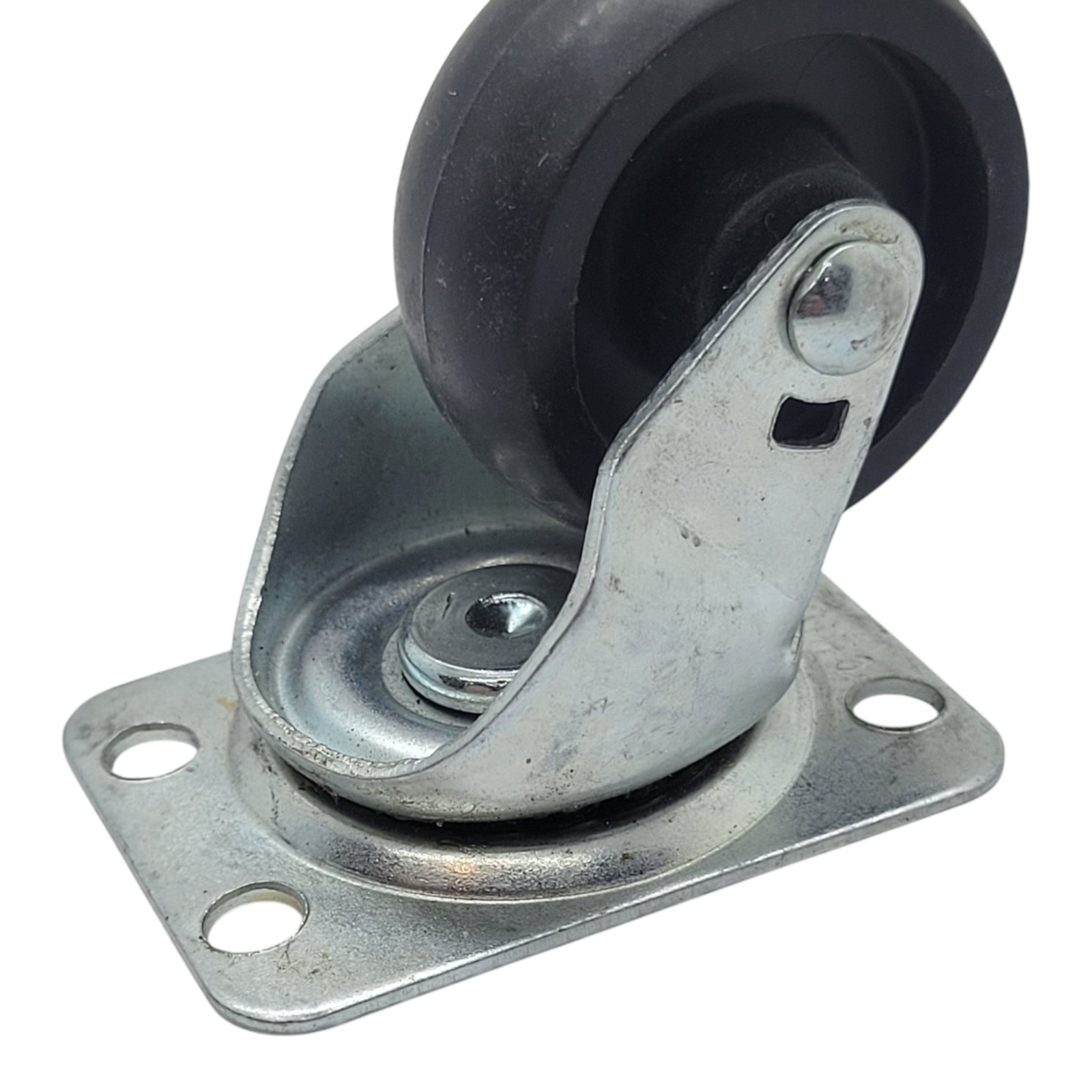 Everbilt 49392 2″ Swivel Plate Caster Polypropylene Wheel Steel Frame