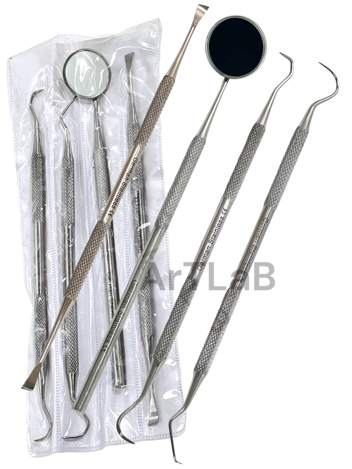 German Dental Set Kit Scaler Picks Deep Cleaning Professional Oral Hygiene Tools